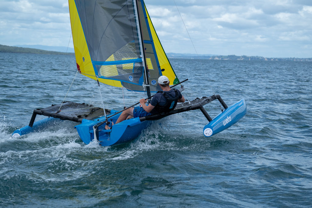 weta trimaran max speed